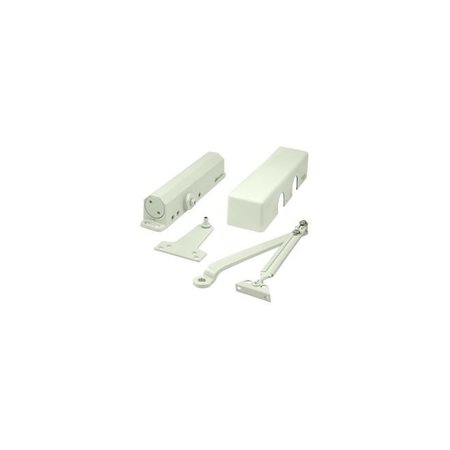 DELTANA DC90 Door Closer; White Finish DC90-WHITE